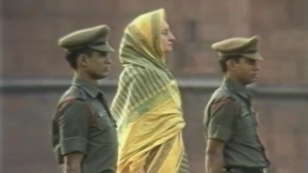 Indira Gandhi's last speech at Red Fort on the occasion of independence day in 1984 before her assassination. 